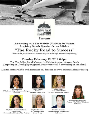 The Rocky Road to Success - WSDM Salon  was posted to the calendar